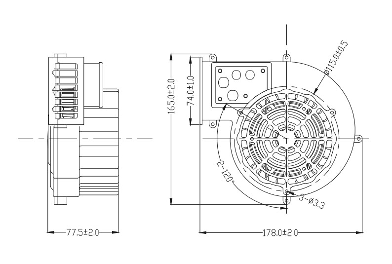 Dimensions Drawing