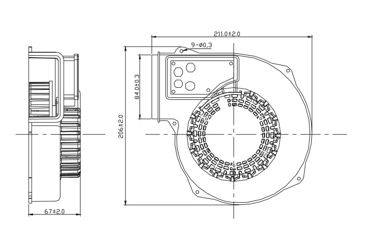 Dimensions Drawing