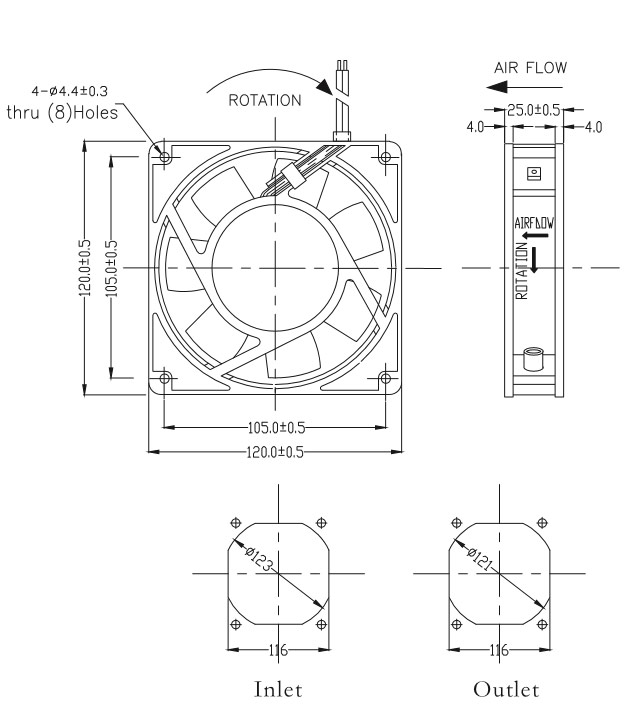 Dimensions Drawing