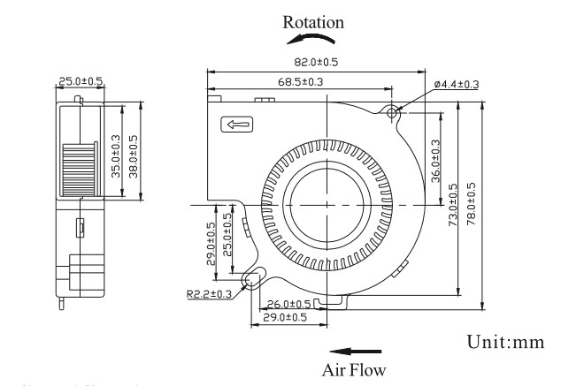 Dimensions Drawing