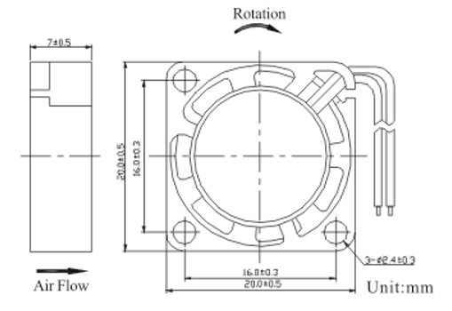 Dimensions Drawing