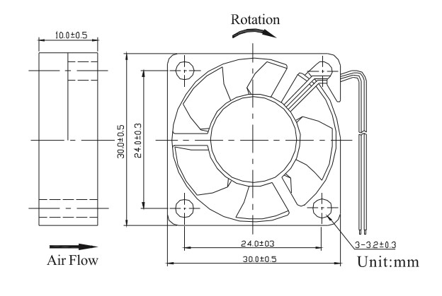 Dimensions Drawing